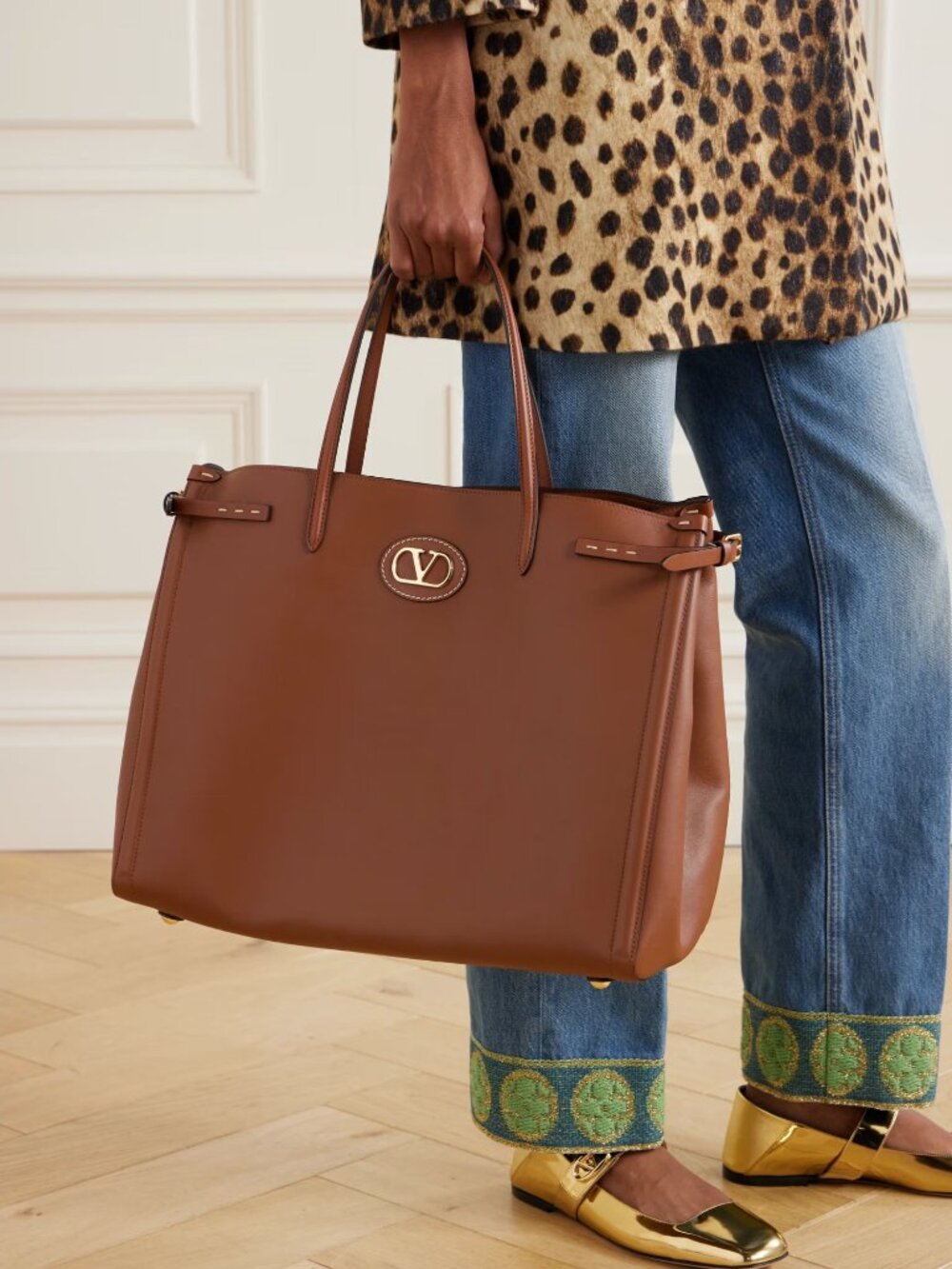 Valentino Garavani Antibes Large leather tote bag